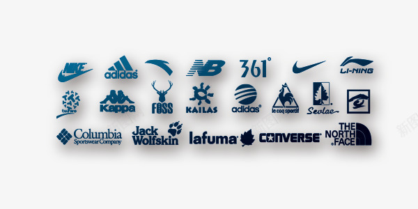 运动品牌logo图标png_新图网 https://ixintu.com logo 体育 健身 运动 运动品牌