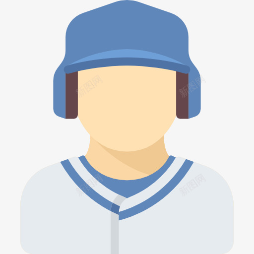 棒球运动员图标png_新图网 https://ixintu.com 人头像 体育比赛 棒球运动员 运动