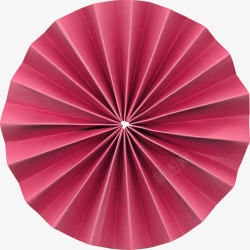 折纸圆红色创意折纸圆高清图片