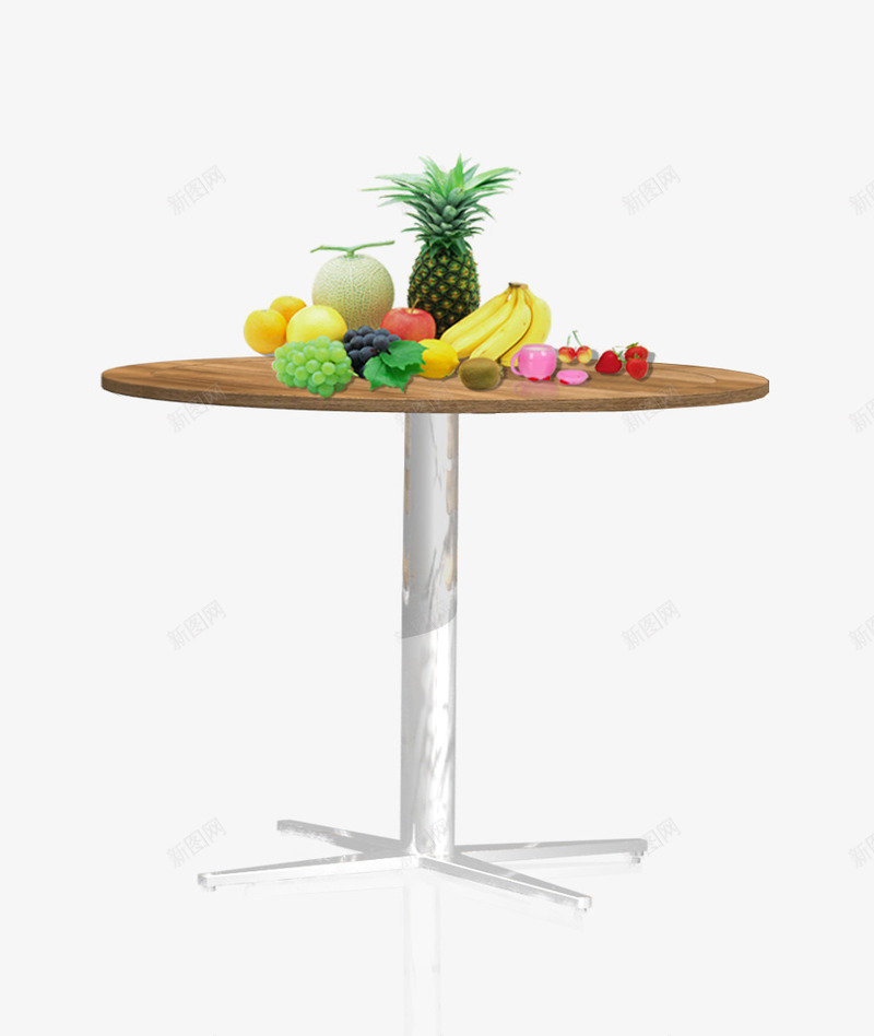 放在桌子上的水果psd免抠素材_新图网 https://ixintu.com 实物 放在 桌子 水果