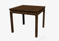 复古木桌子素材