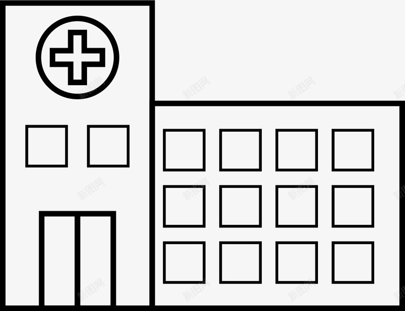 方形建筑png免抠素材_新图网 https://ixintu.com 建筑 建筑图画 建筑手绘 建筑线稿 建筑线稿图 方形