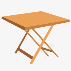 折叠桌折叠桌子矢量图高清图片