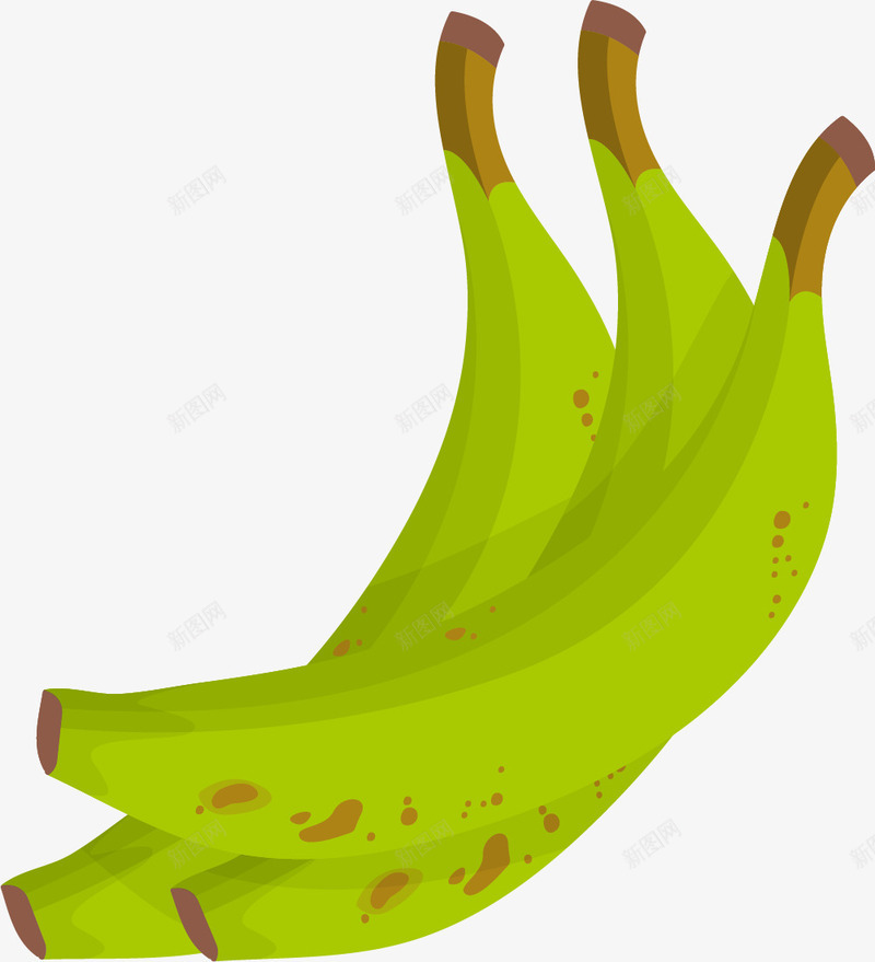 未成熟的卡通香蕉png免抠素材_新图网 https://ixintu.com 卡通 卡通香蕉 未成熟 水果香蕉 矢量香蕉 非洲香蕉 香蕉