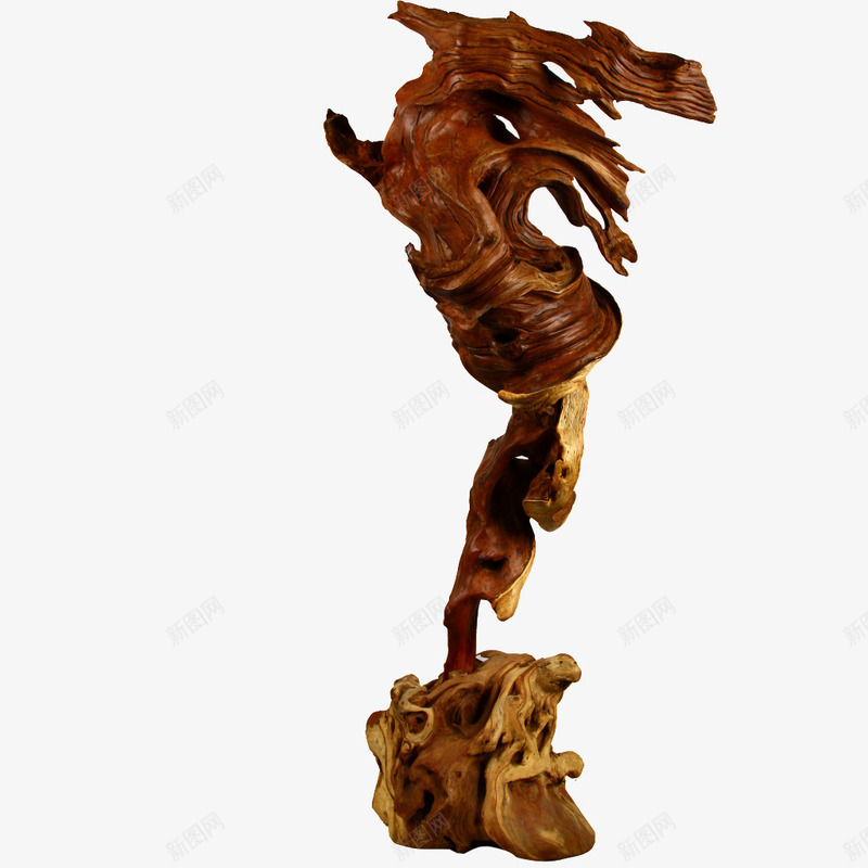 创意木雕png免抠素材_新图网 https://ixintu.com 创意 创意木制品 木头 木雕 艺术品 雕刻