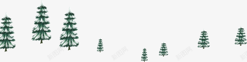 冬日冰雪树木创意png免抠素材_新图网 https://ixintu.com 冬日 冰雪 创意 树木