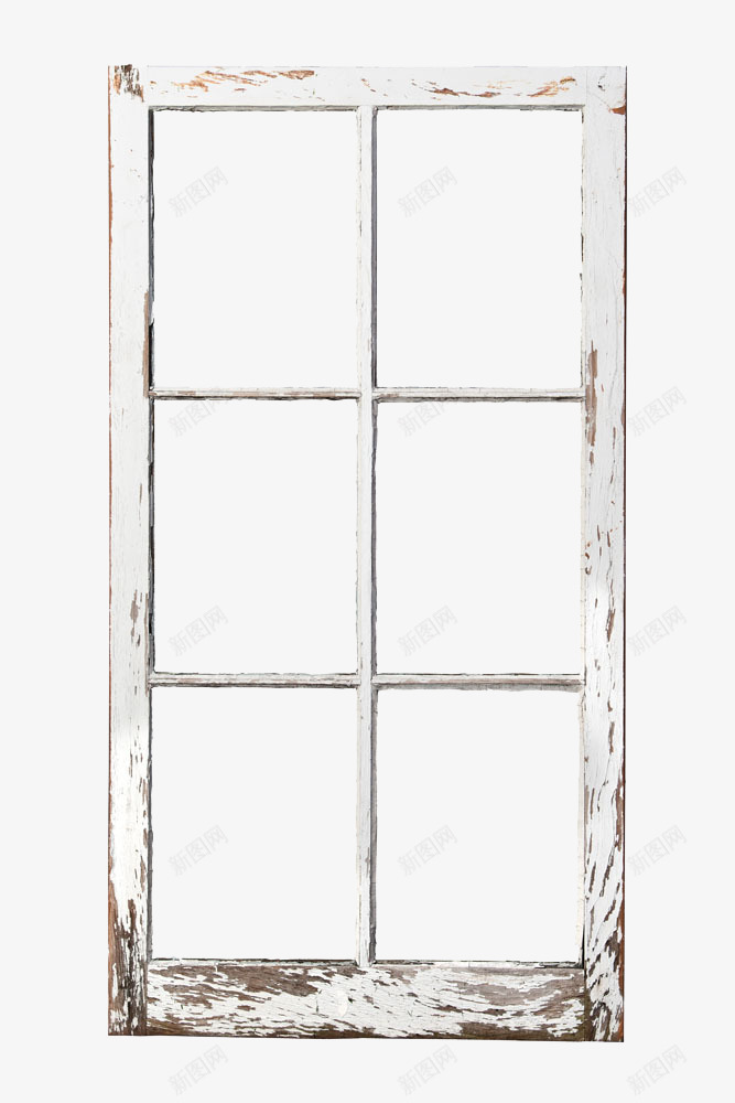 破烂的窗户png免抠素材_新图网 https://ixintu.com 家具建材 木头 格子窗 窗户设计