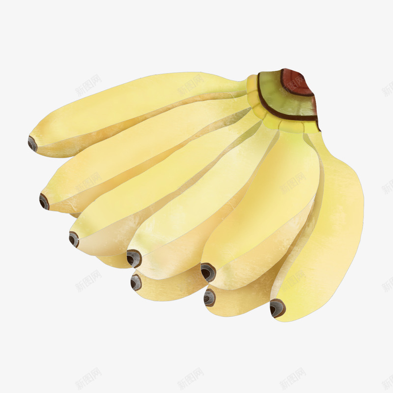 美味香蕉水果元素png免抠素材_新图网 https://ixintu.com 果子 水果 美味 香蕉