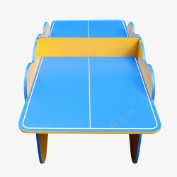 折叠桌手绘乒乓球桌高清图片