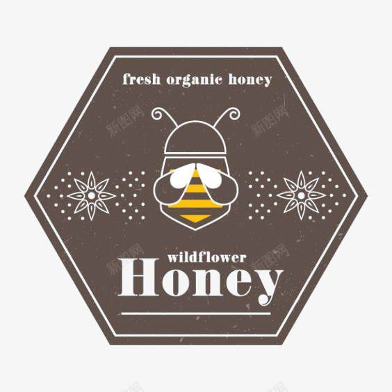 蜂蜜插画png免抠素材_新图网 https://ixintu.com HONEY 六边形 甜蜜 蜂巢 蜂蜜 蜂蜜广告 蜜蜂