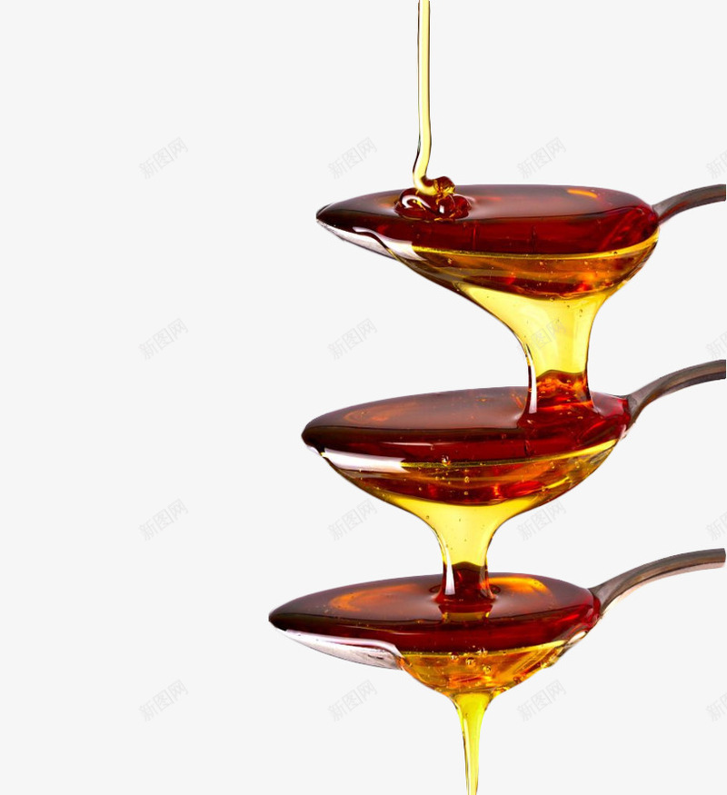 滴下的蜂蜜png免抠素材_新图网 https://ixintu.com 产品实物 创意 绿色健康 食物
