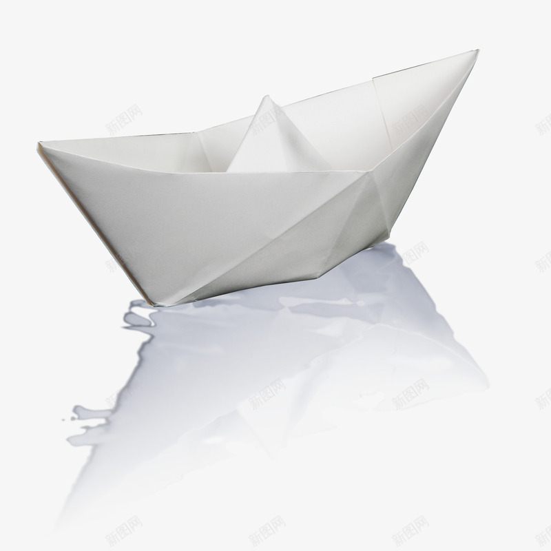 纸折的船png免抠素材_新图网 https://ixintu.com 小白船 小船 折纸 纸船 船