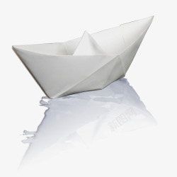 折纸纸船纸折的船高清图片