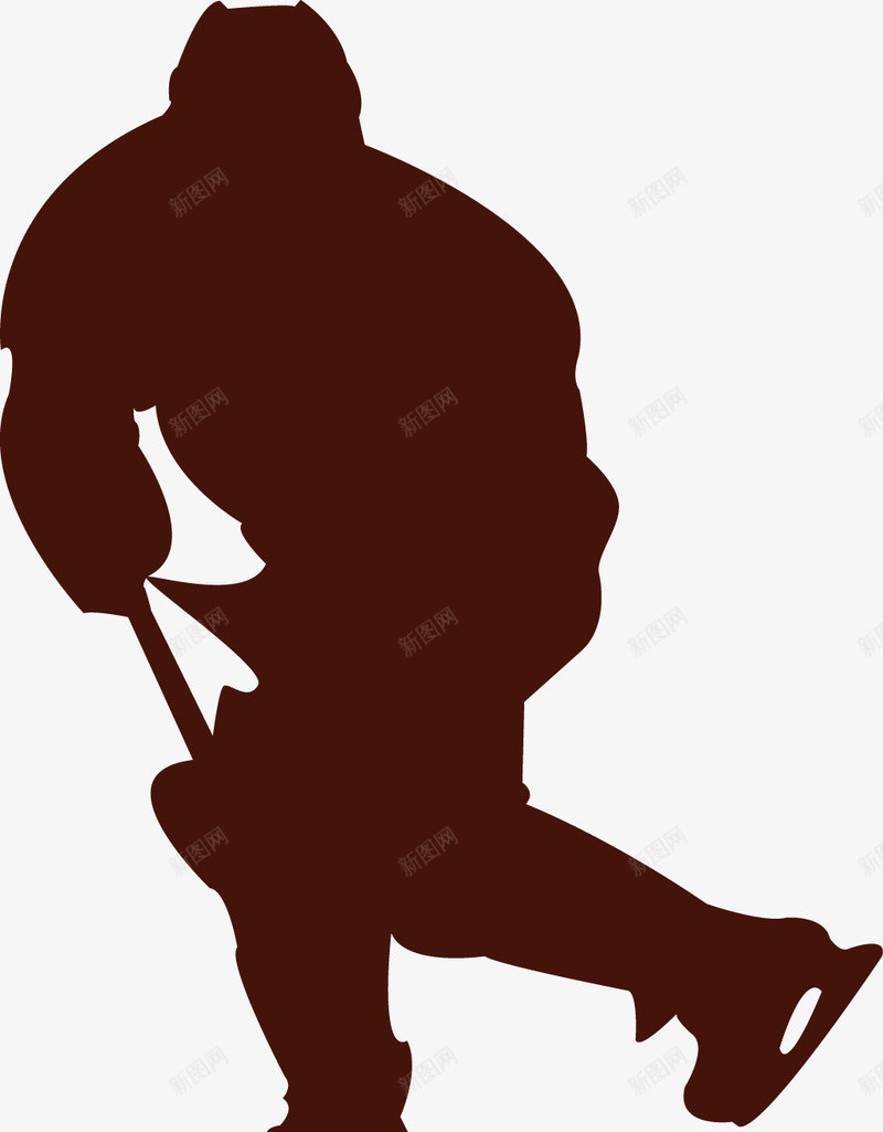 运动冰球png免抠素材_新图网 https://ixintu.com 冰球 冰球运动员 剪影 多边形 比赛 滑冰 装饰图案 运动 黑色