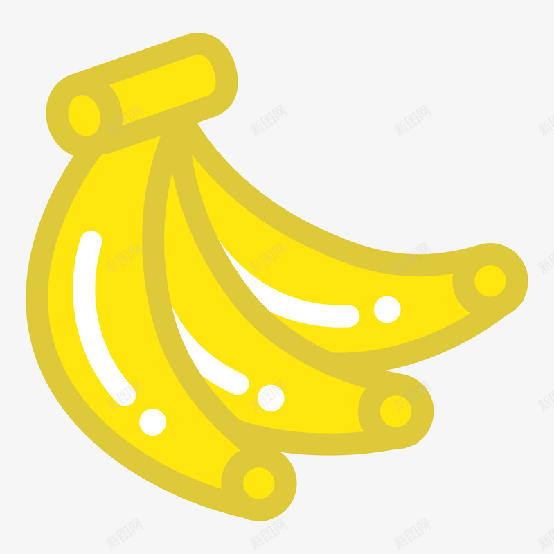卡通水果维生素营养香蕉png免抠素材_新图网 https://ixintu.com 卡通 水果 维生素 营养 香蕉