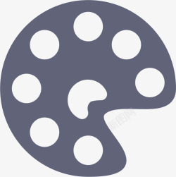 Pallette颜色调色板Smashicons图标高清图片