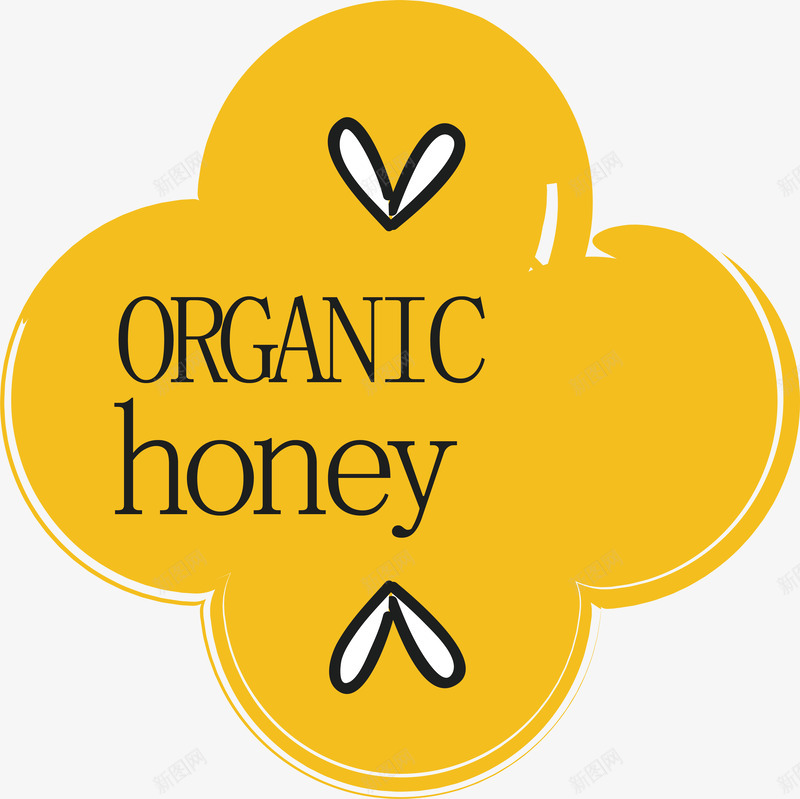 蜂蜜logo矢量图图标ai_新图网 https://ixintu.com logo logo设计 创意 标签 蜂蜜 蜂蜜logo 矢量图