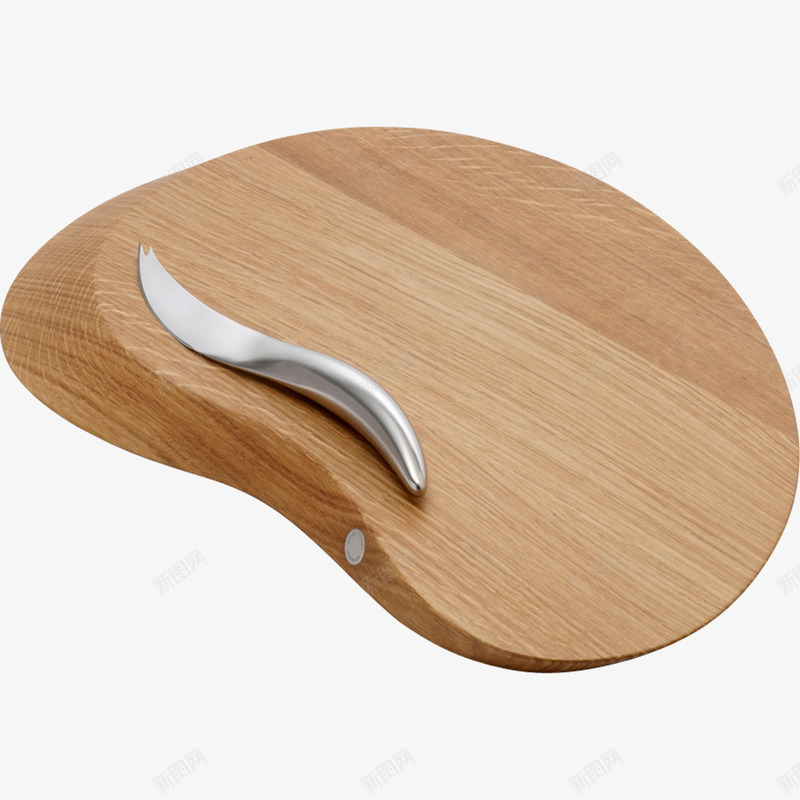 木头菜板上的弧形小刀png免抠素材_新图网 https://ixintu.com 小刀 弧形 手拿小刀 木头 菜板