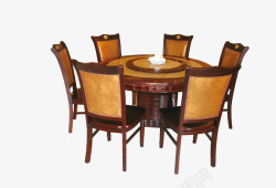 家私桌子圆形桌凳高清图片