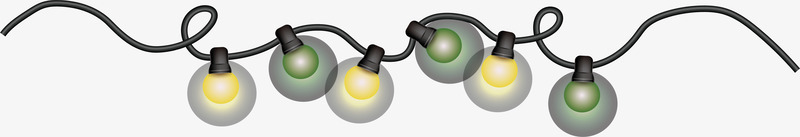 发光小灯泡矢量图ai免抠素材_新图网 https://ixintu.com 发光 发光灯泡 小灯泡 灯泡 矢量png 节日彩灯 矢量图