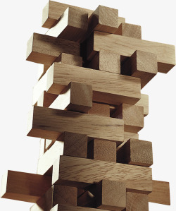 叠堆堆叠的高木头高清图片
