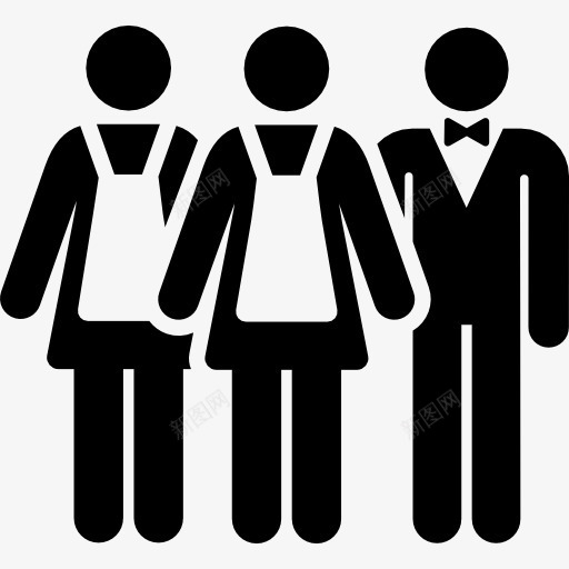工作人员图标png_新图网 https://ixintu.com humanpictos 人 人员 服务 职业和工作 酒店