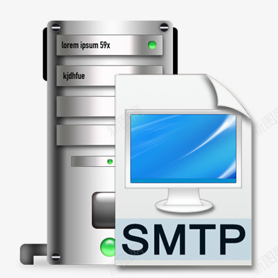 托管服务器SMTP印象图标png_新图网 https://ixintu.com Hosting SMTP server smtp 托管 服务器