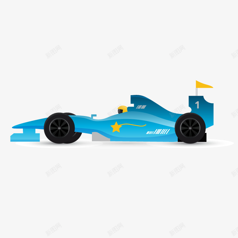 F1赛车矢量图ai免抠素材_新图网 https://ixintu.com 拉力赛 改装车 比赛 矢量图 蓝色 车身彩绘