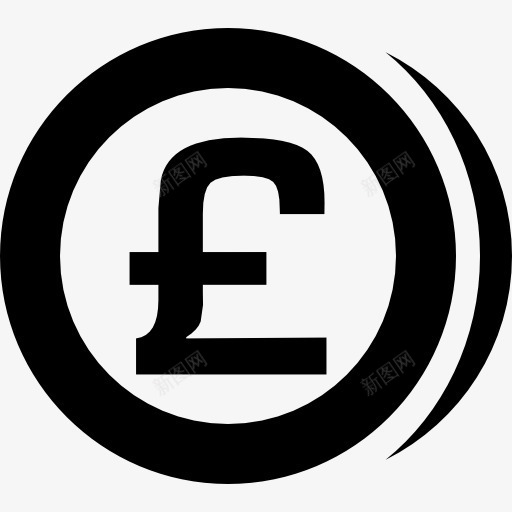英镑的硬币图标png_新图网 https://ixintu.com 业务 商品 币 标志 硬币 英镑 英镑的价值 货币