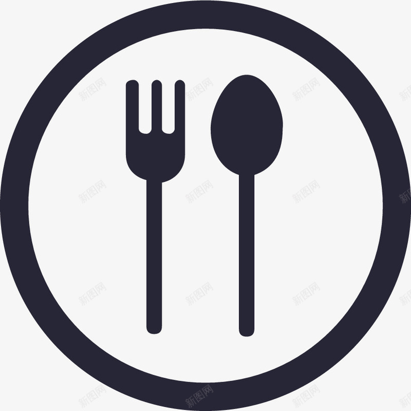 送餐服务图标png_新图网 https://ixintu.com 送餐服务