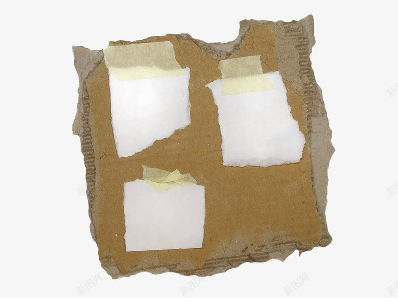 旧纸箱上的白色胶带贴纸png免抠素材_新图网 https://ixintu.com 旧纸箱 白色 胶纸 贴纸 透明胶布贴纸 透明胶带