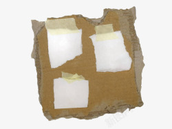 胶纸纸箱旧纸箱上的白色胶带贴纸高清图片