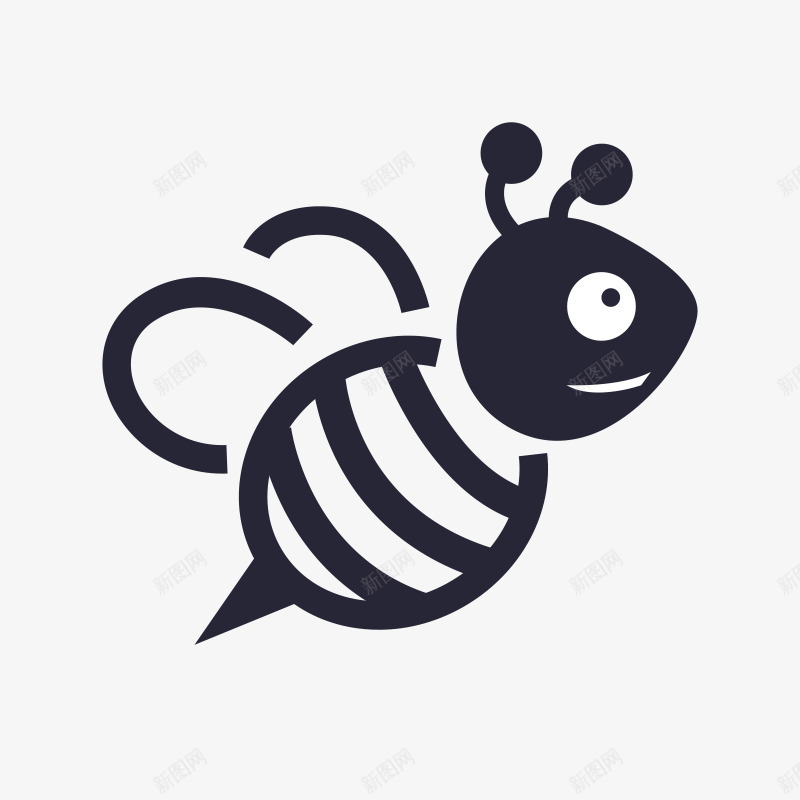 蜜蜂卡通png免抠素材_新图网 https://ixintu.com 卡通 可爱 昆虫 生态 绿色 自然 蜂蜜 蜜蜂 采蜜