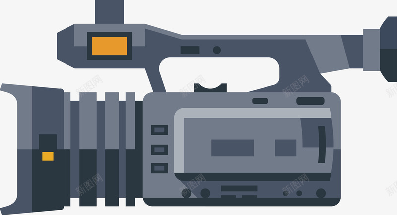 摄像机矢量图ai免抠素材_新图网 https://ixintu.com 主持人大赛 录制 录音 拍摄 拍照 摄像机矢量图 比赛 试镜 镜头 矢量图