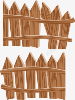 木制篱笆素材