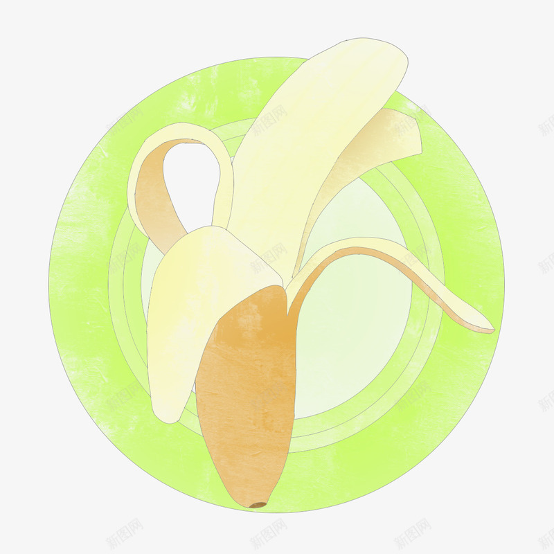 美味香蕉水果元素png免抠素材_新图网 https://ixintu.com 水果 美味 美食 香蕉