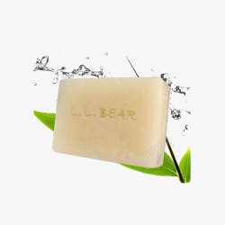 蜂蜜皂朗朗熊牛乳奶蜂蜜手工皂洁面皂高清图片
