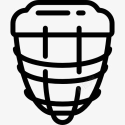 曲棍球头盔冰球头盔图标高清图片