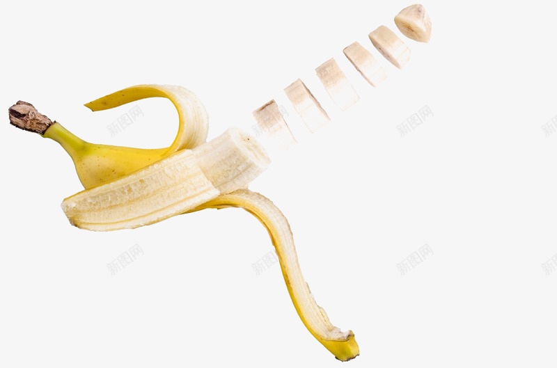 切成块的香蕉png免抠素材_新图网 https://ixintu.com 水果素材 食物 香蕉 香蕉皮