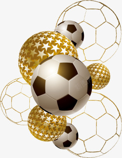 精美小图标精美金色系足球运动标志矢量图图标高清图片