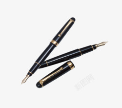 钢笔实物黑色钢笔高清图片