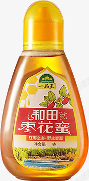 和田枣花蜜野生蜂蜜素材