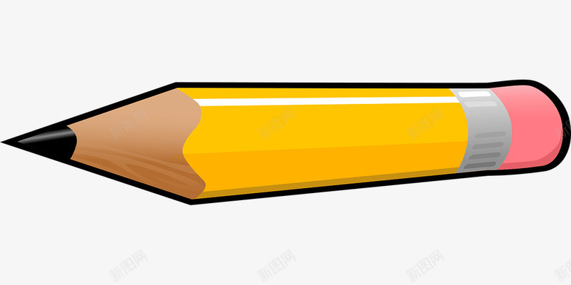 一只铅笔png免抠素材_新图网 https://ixintu.com 卡通手绘 文具 文具免扣PNG图 铅笔 铅笔PNG图 铅笔免扣图