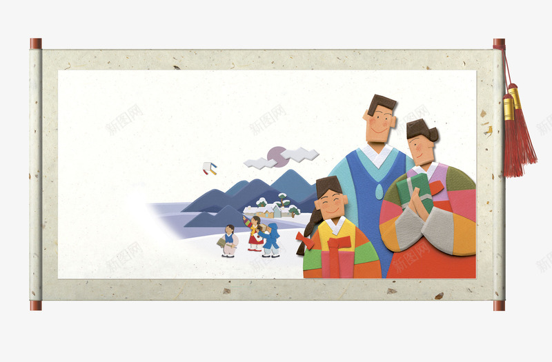 画像上的一家人png免抠素材_新图网 https://ixintu.com 一家人 一家人手绘 亲人 家人 家庭 幸福 情亲 温暖 温馨 画像 融洽 血缘 韩国人