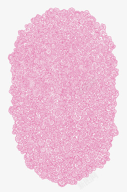 粉色镂空底纹矢量图素材