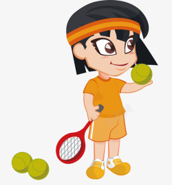 青少年网球班网球高清图片