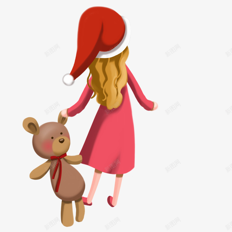 人物png免抠素材_新图网 https://ixintu.com 人物 卡通 圣诞节 布娃娃