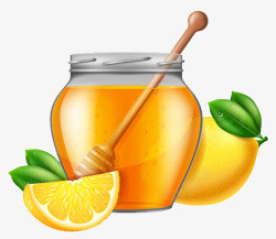 蜂蜜橙子素材