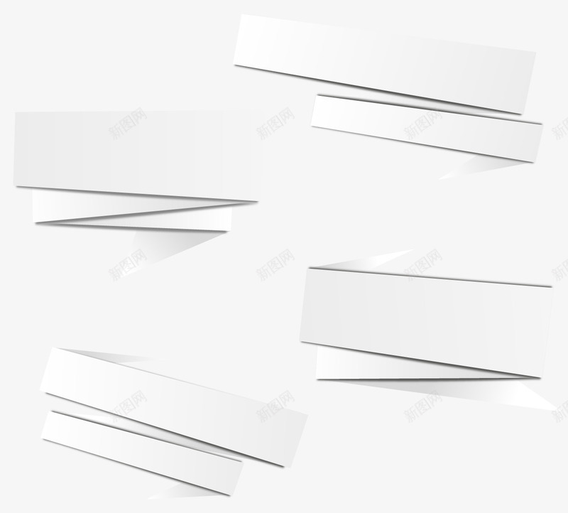白色折纸对话框png免抠素材_新图网 https://ixintu.com ppt汇报素材 对话框 折纸 白色 矢量素材