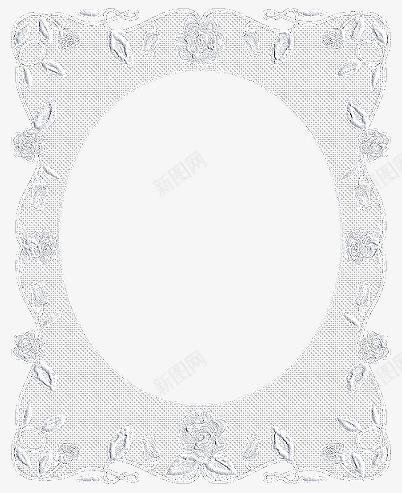 镂空蕾丝花边png免抠素材_新图网 https://ixintu.com 圆形 复古风 白色 蕾丝花边 镂空